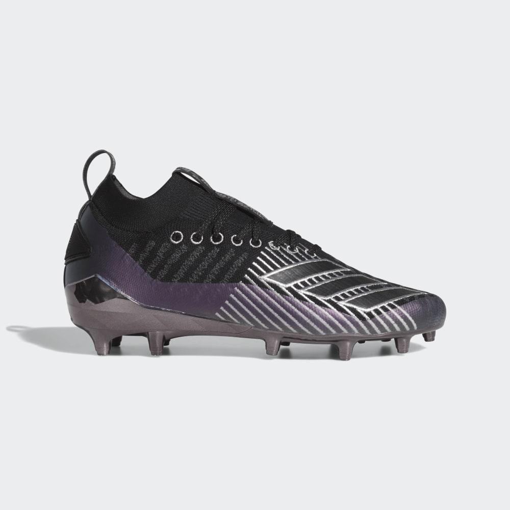 Ghete Fotbal Adidas Adizero 8.0 Primeknit Barbati Romania - Negrii/Metal BB7690